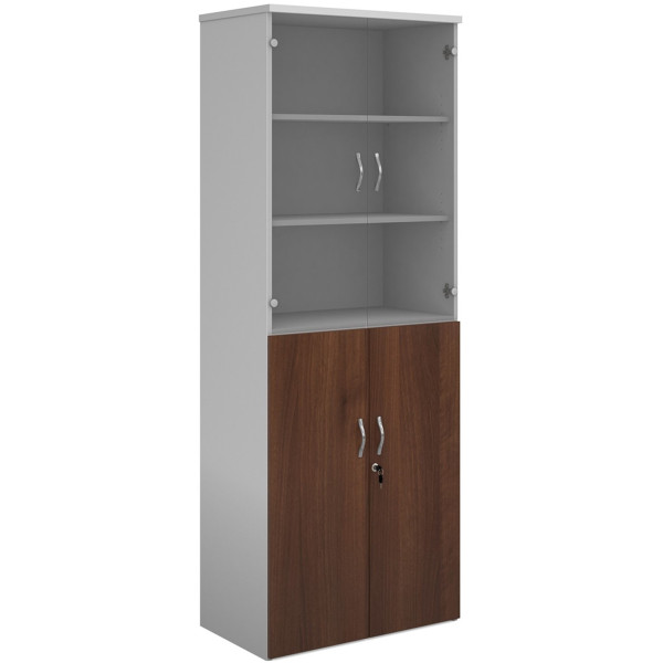 Maestro Combination Units with Wood and Glass Doors